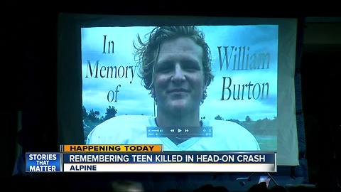 Remebering Alpine teen killed in head-on crash