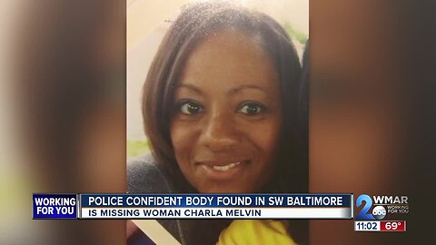 Police: Confident body found on Saturday is 50-year-old Charla Melvin