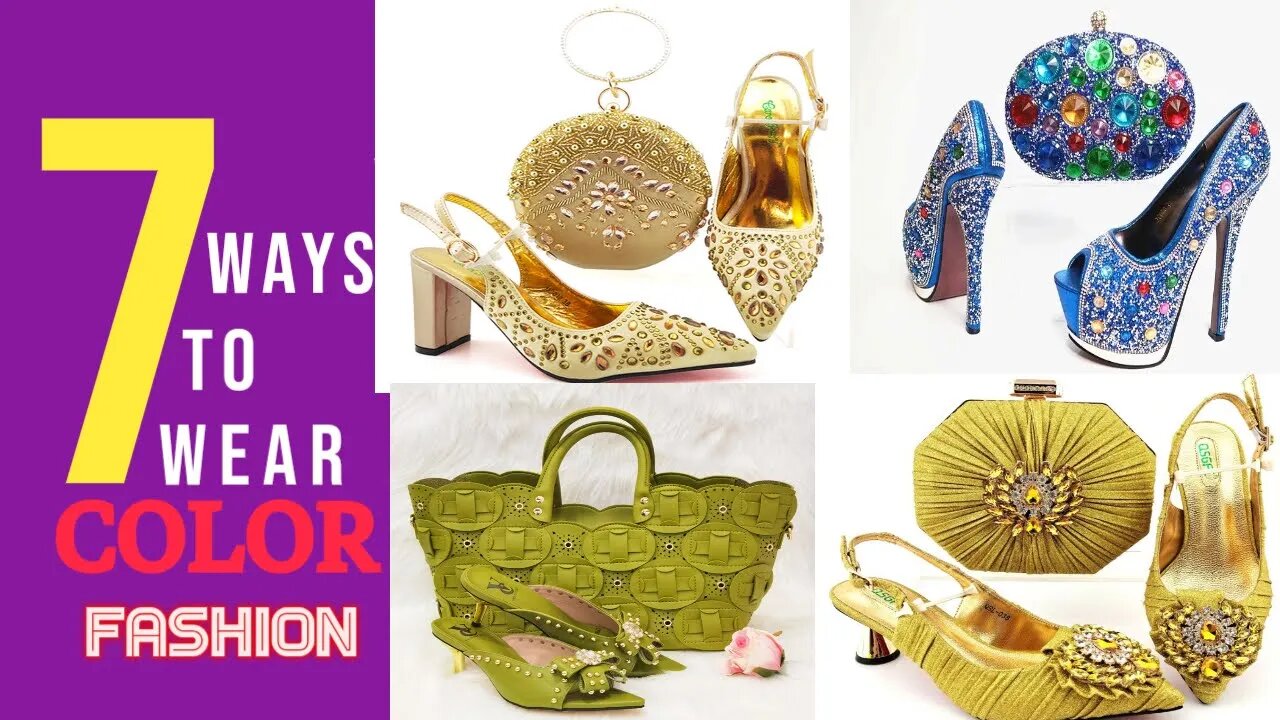 Luxury Designer women's Fashion matching bag and shoes 📦✈️🌎 fast Shipping in worldwide ♡Dampi 53