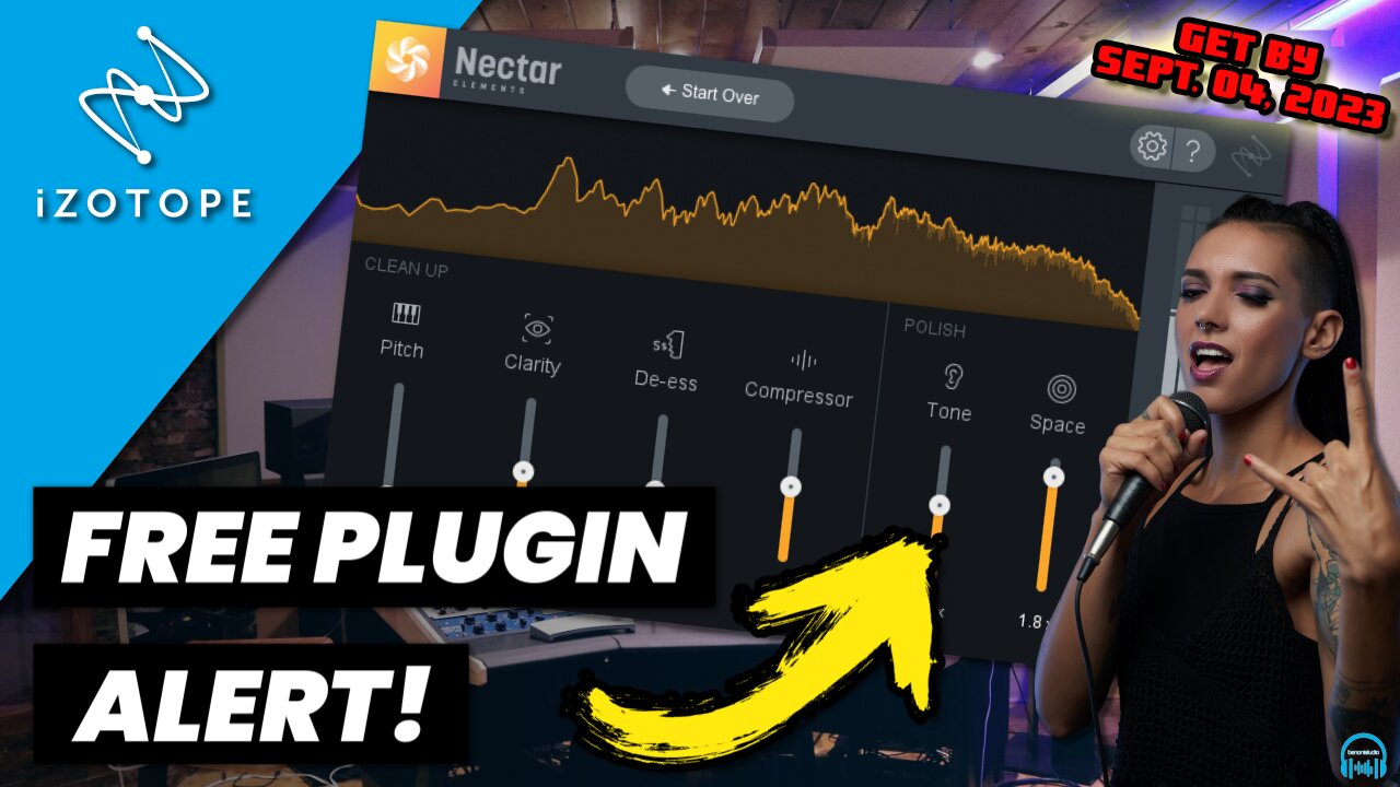 FREE PLUGIN ALERT 🚨 iZOTOPE NECTAR ELEMENTS 🔥 Perfect Vocals in Seconds 🎤