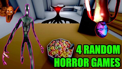 A Missing Daughter, a Dark Taxi, Cereal, and a Curse | 4 RANDOM HORROR GAMES