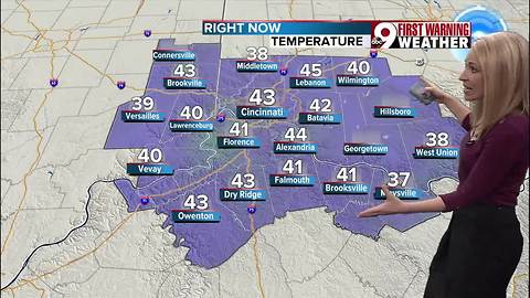 Why is Cincinnati warmer than outside areas?