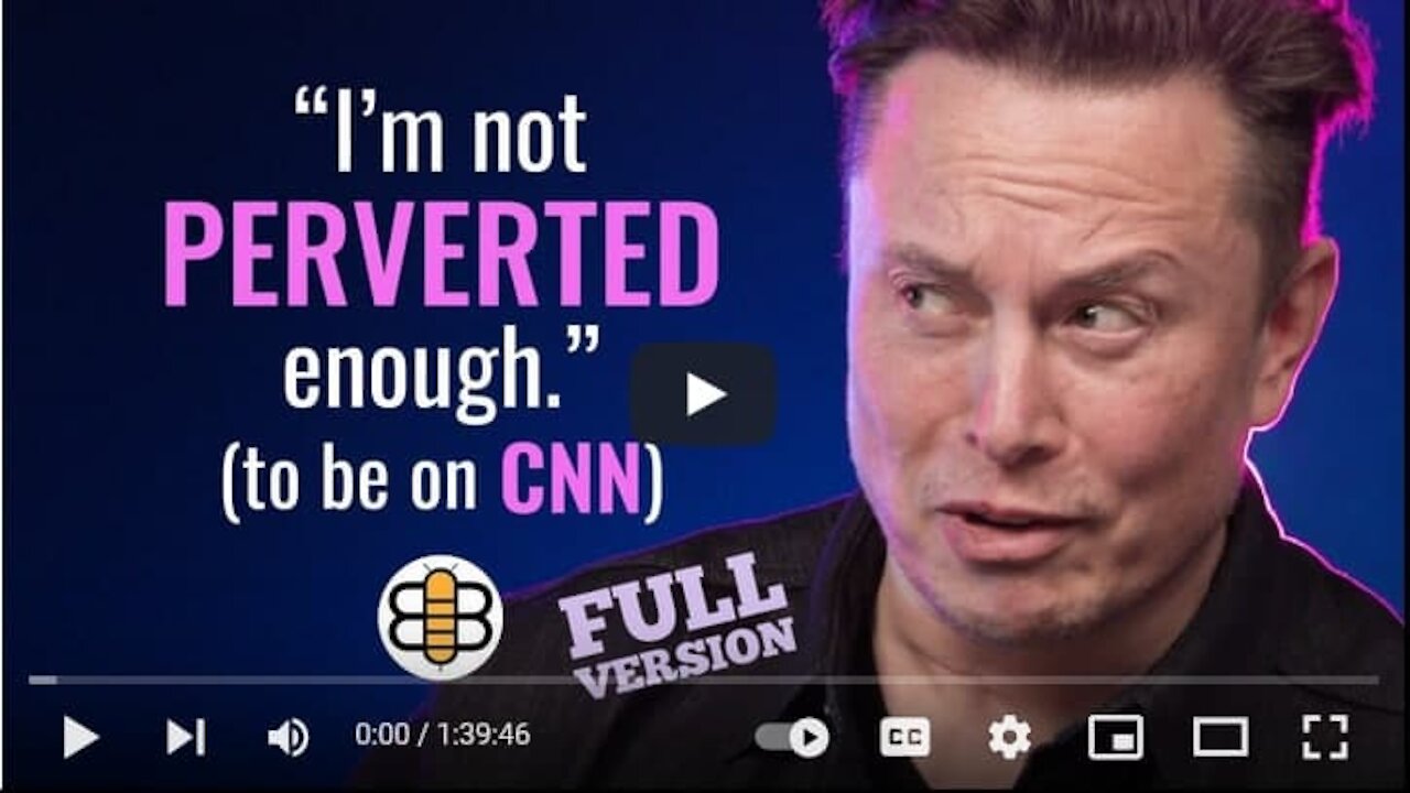 FULL INTERVIEW: Elon Musk Sits Down With The Babylon Bee