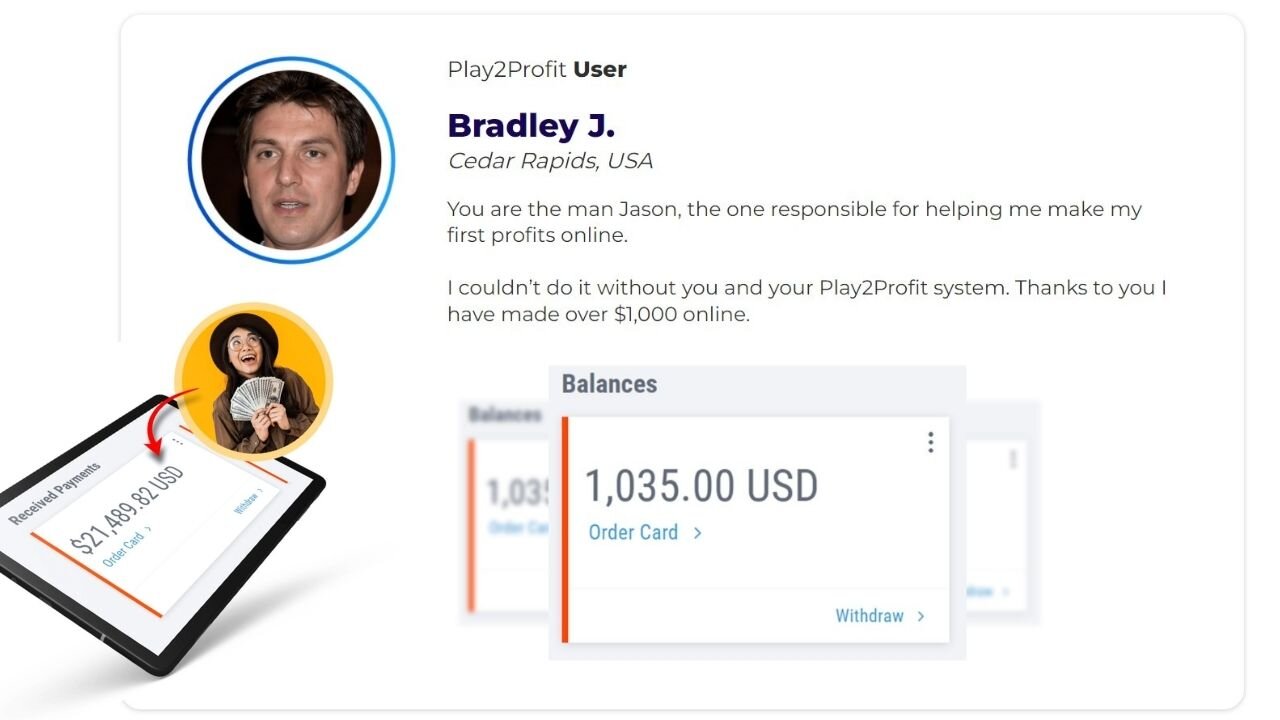 Play2Profit || NEW $147B Monetization Technology || Make money online 2022