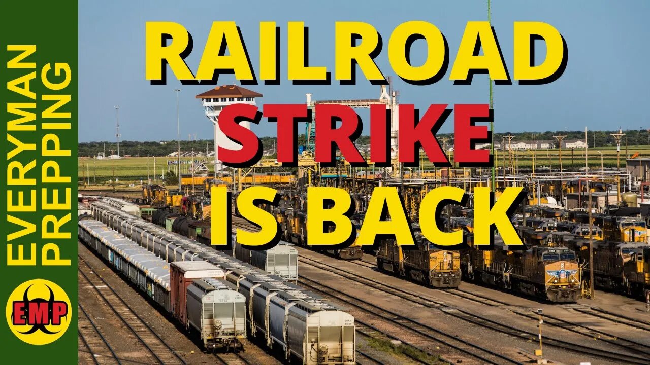 Railroad Strike Looms As Second Union Votes to Reject Labor Deal - Food Shortages Will Grow