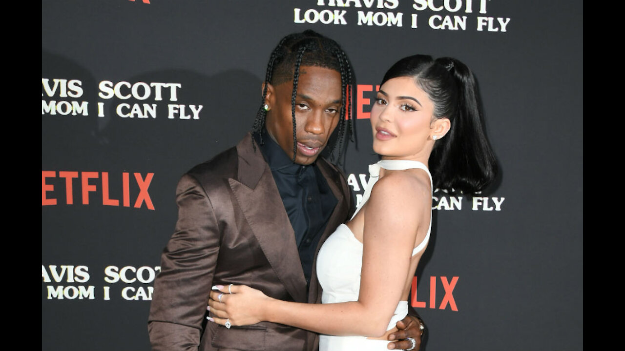 Kylie Jenner and Travis Scott get cosy in intimate picture