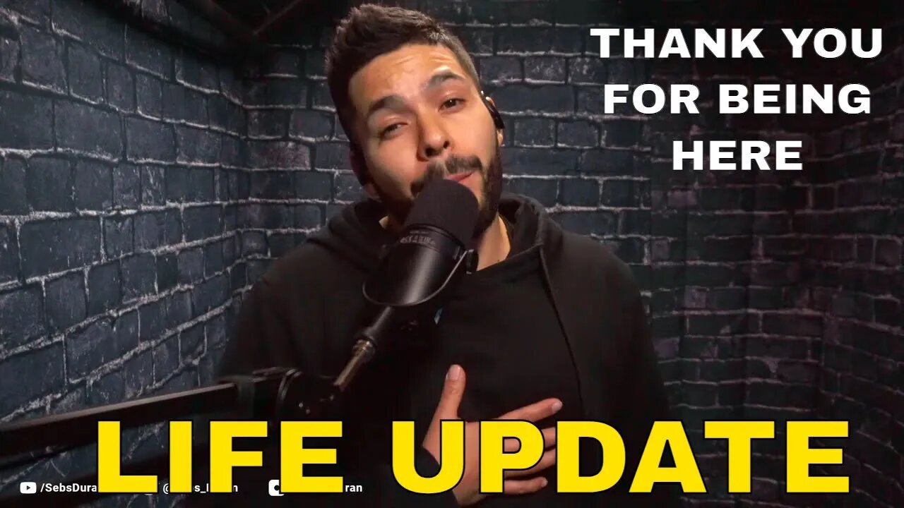 A thank you, life update, and couple of questions