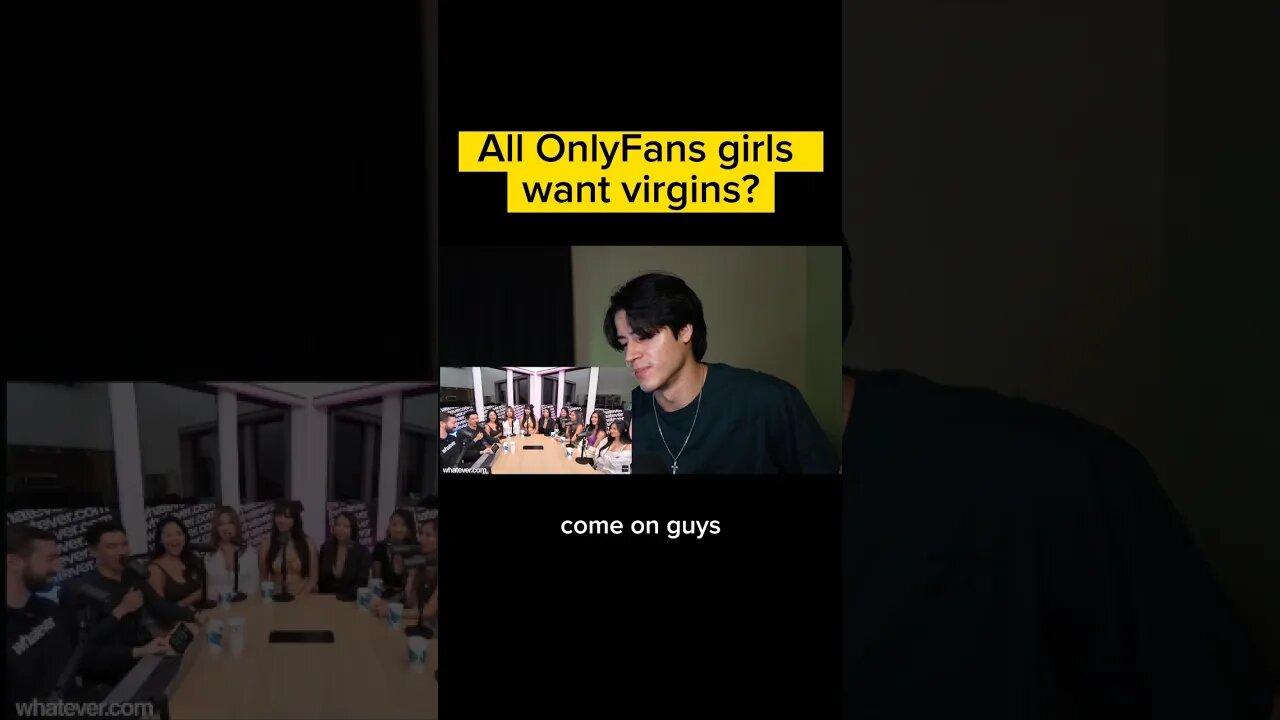 All OnlyFans girls want virgins? #dating #whateverpodcast #reactionvideo