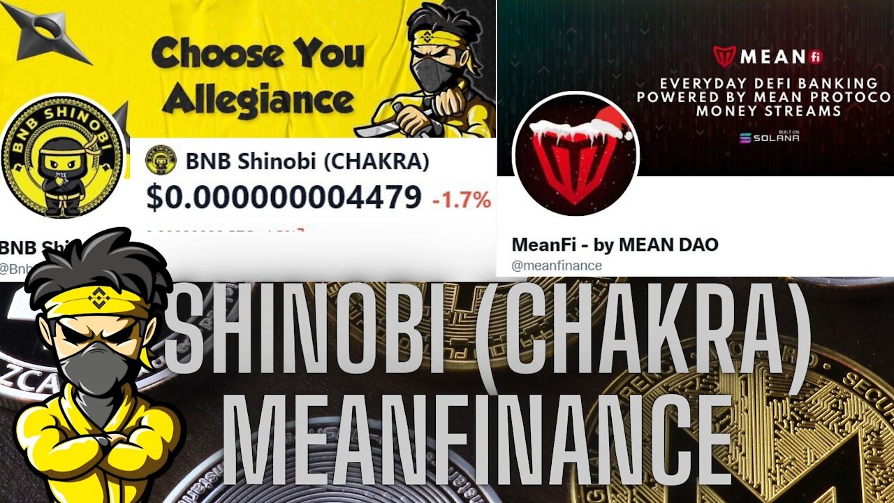 Shinobi (CHAKRA) current value $0.000000004474 & meanfi $ ????
