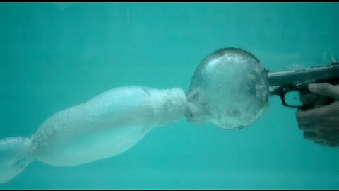 Underwater bullets at 27000fps - the slow mo guys