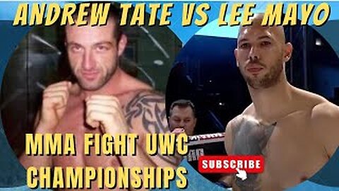 ANDREW TATE VS LEE MAYO | 1ST MMA fights for both guys 2005