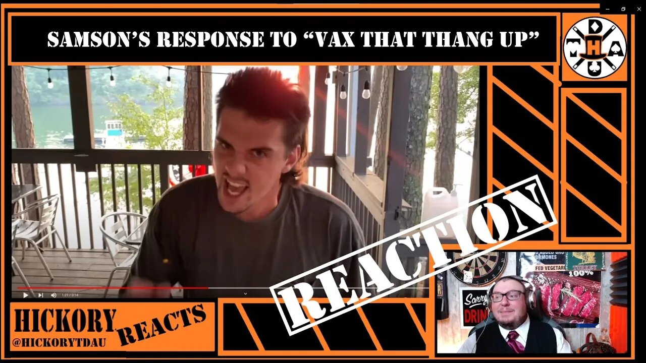 Samson is Genius | Samson’s response to “Vax That Thang Up” REACTION | Hickory Reacts