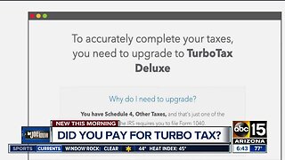 Did you pay for Turbo Tax?