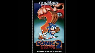 Sonic the Hedgehog 2 - Game Manual (Genesis) (Instruction Booklet)