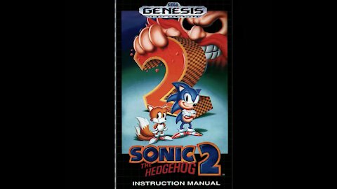 Sonic the Hedgehog 2 - Game Manual (Genesis) (Instruction Booklet)
