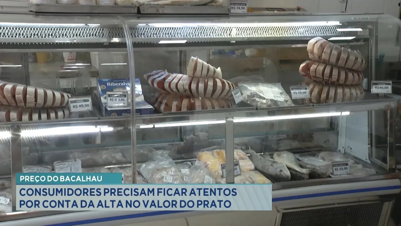 Preço do Bacalhau: Consumidores Precisam ficar Atentos por Conta da Alta no Valor do Prato.