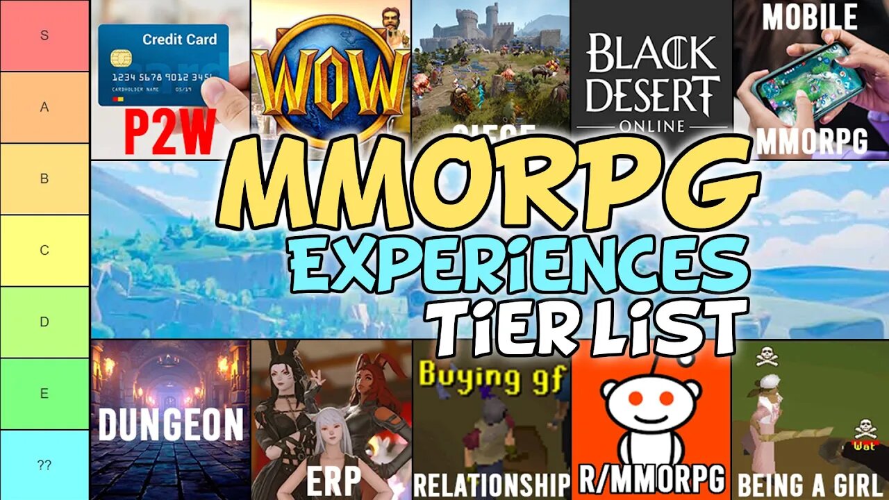 MMORPG Experiences Tier List