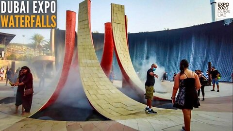 DUBAI EXPO ( WATER FALLS )