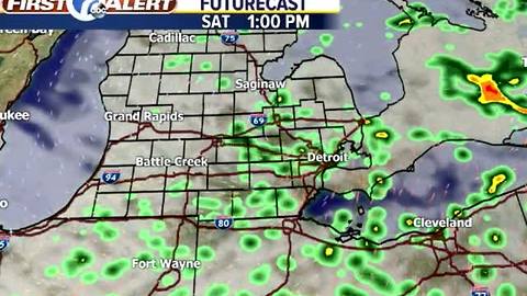 Friday morning forecast