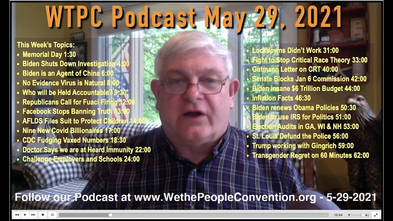 We the People Convention News & Opinion 5-29-21