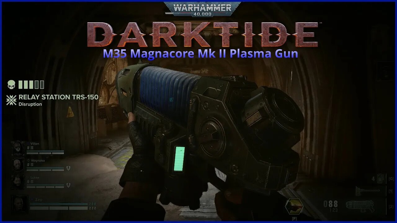 Plasma Gun - Weapon Showcase Darktide WH40K