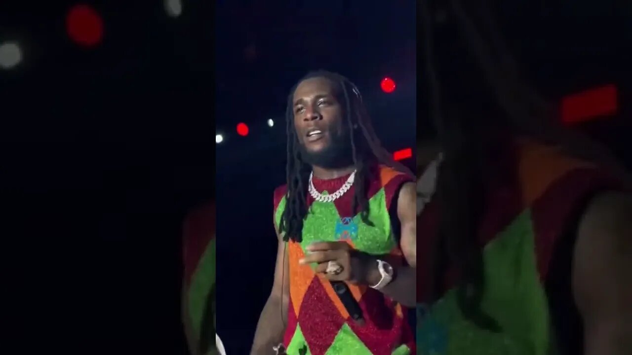 Burna Boy’s performance at Canada🇨🇦🦍