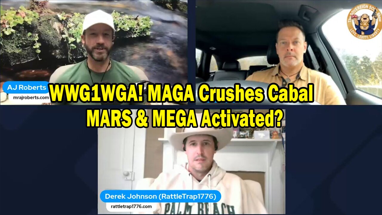 Derek Johnson, Brad Wozny & AJ Roberts Update Nov 13: "MARS & MEGA Activated?"