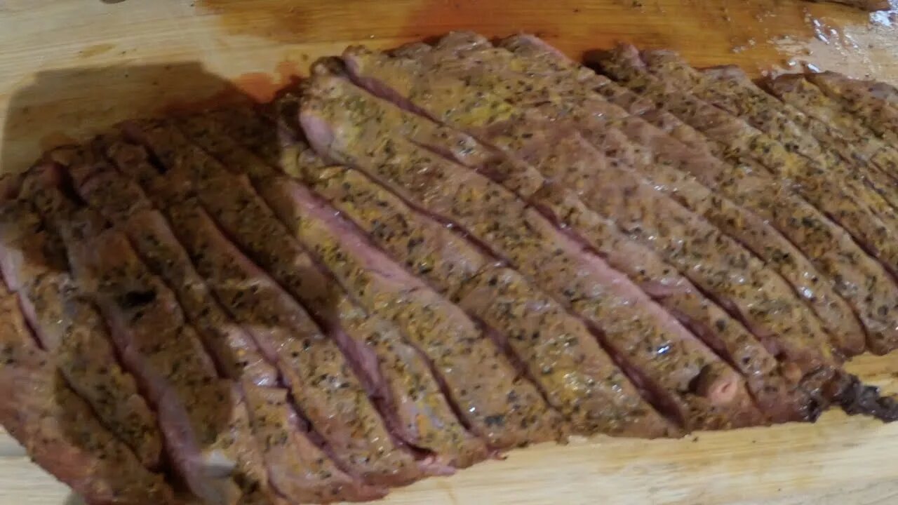 Flank Steak On The Pit Barrel Cooker