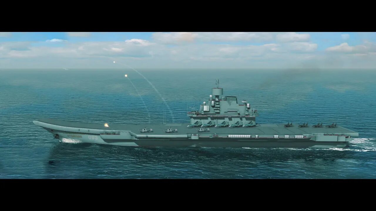 Free Hunting and RBU Torpedo Defense with Admiral Kuznetsov - Cold Waters with Epic Mod