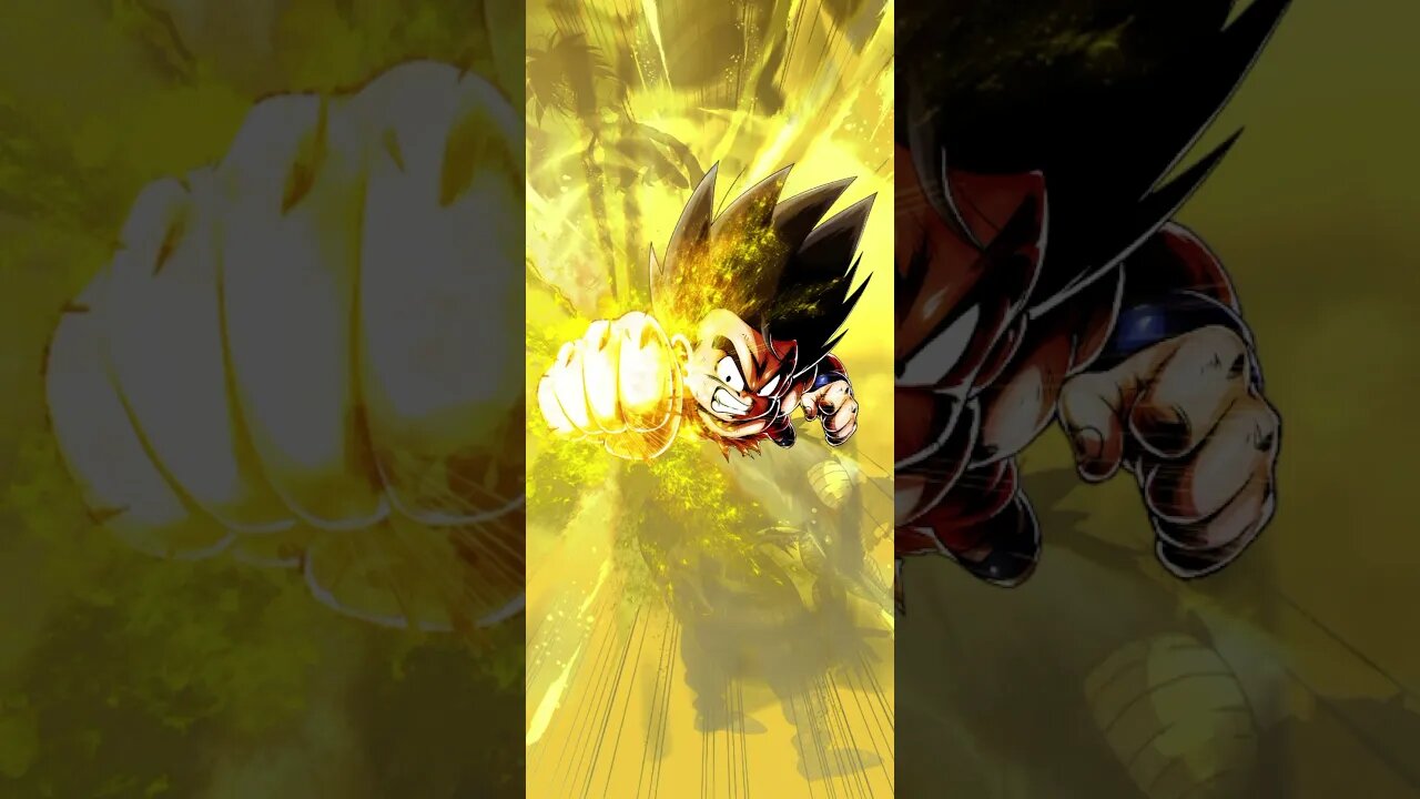 Dragon Ball Legends - Sparking Goku (Youth) Artwork Animation (DBL-EVT-01S)