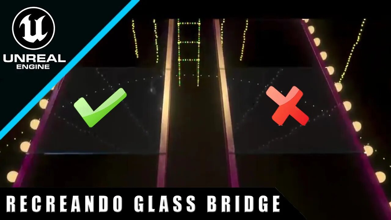 Cómo recrear el juego Glass Bridge Squid Game - Unreal Engine 5.2