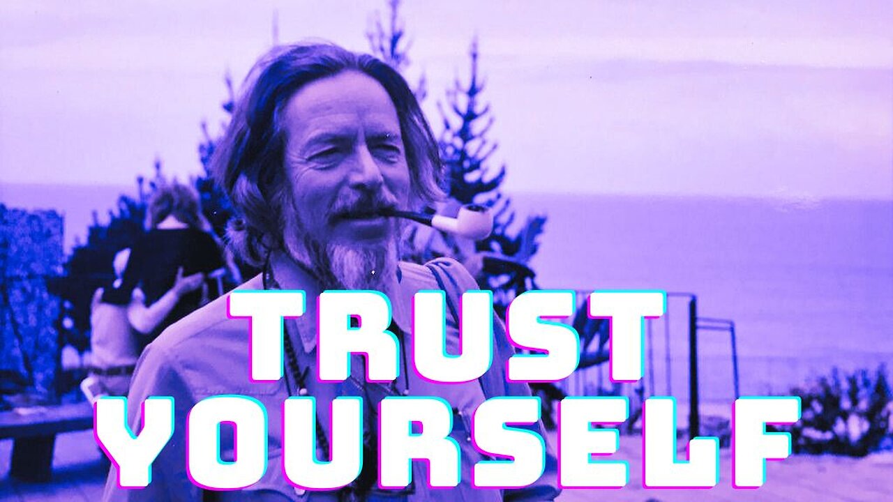 Alan Watts - Trust your INNER VOICE - Black Screen