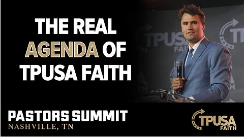 Charlie Kirk at The Pastor's Summit in Nashville, TN 2023 Day 1