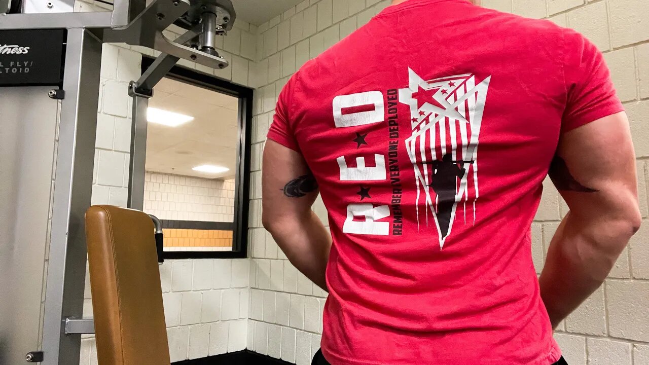 #REDFRIDAY Chest and Arms - 20220311