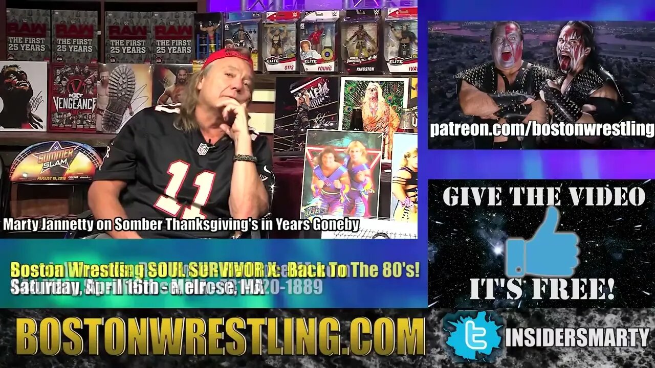 Marty Jannetty on Somber Thanksgiving's of Years pasr