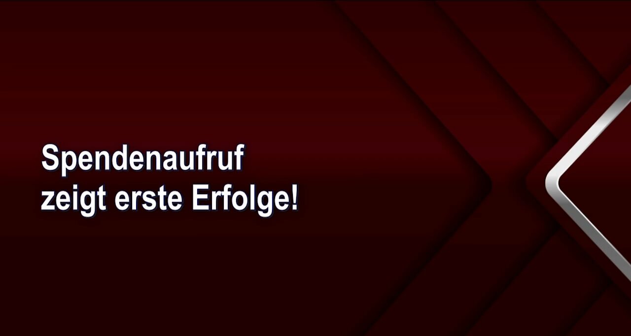 Spendenaufruf zeigt erste Erfolge!