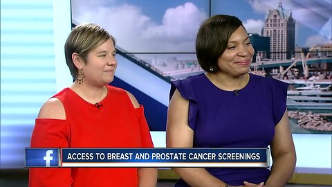 Access to breast and prostate screenings Aug. 7