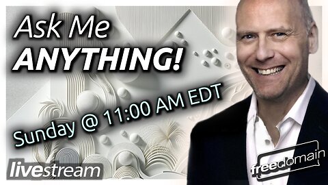 Sunday Morning Live with Stefan Molyneux!