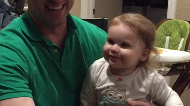 An Adorable Girl Forbids Her Mom To Kiss Her Dad