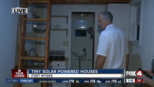 Benefits of tiny solar powered homes