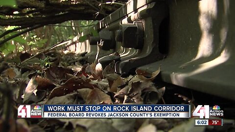 Federal ruling stops work on Rock Island Corridor