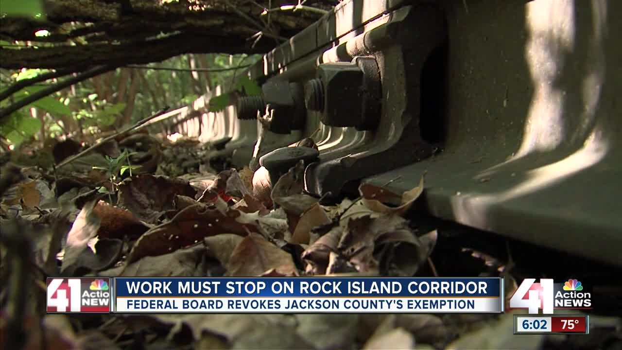 Federal ruling stops work on Rock Island Corridor