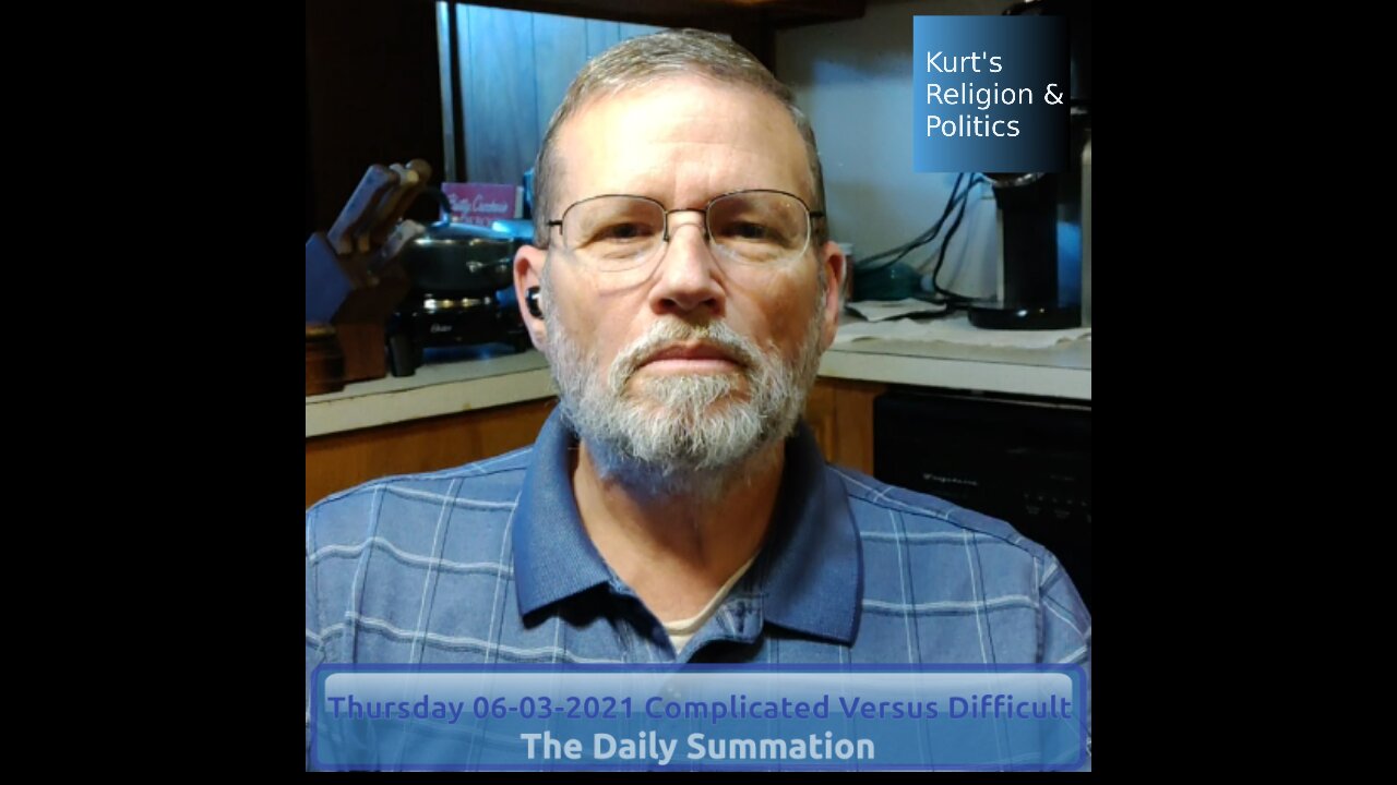 20210603Complicated Versus Difficult - The Daily Summation