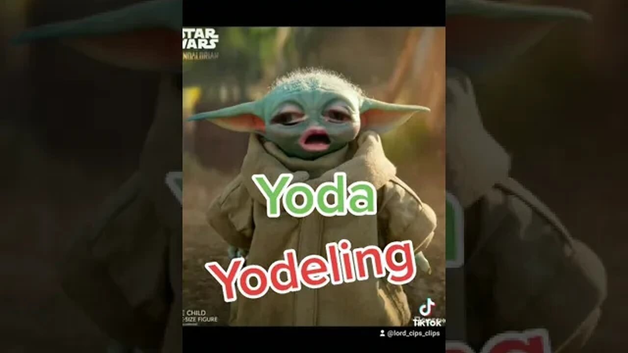 Yoda Yodeling #yoda #starwars #glasgow #uk #jedi #scotland