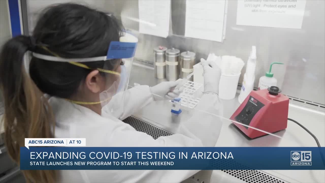 Expanding coronavirus testing in Arizona