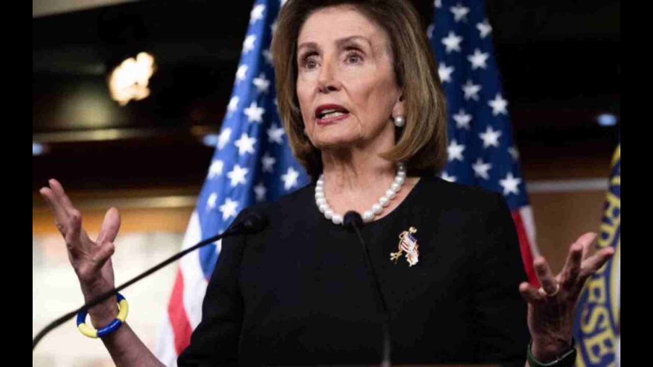 Nancy Pelosi Responds to Trump’s 2024 Decision