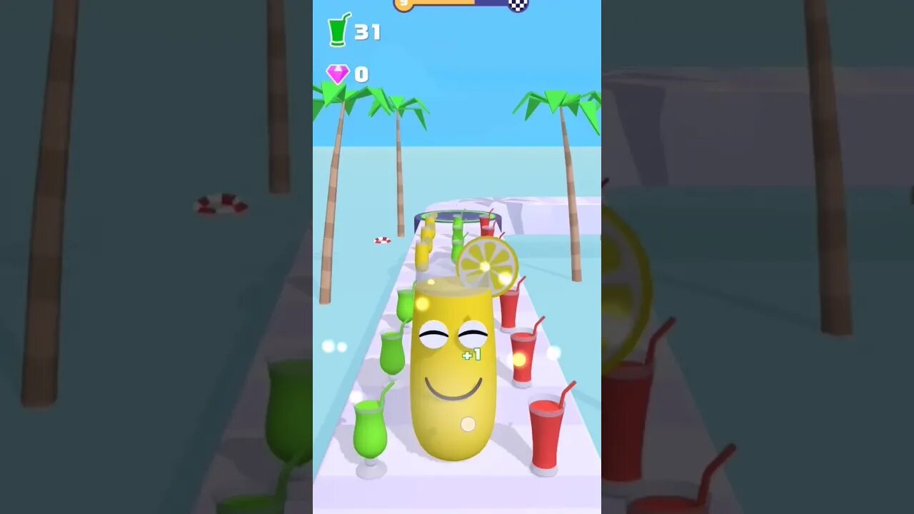 Juice run #shorts #satisfying #mobilegame @Dailyclips892