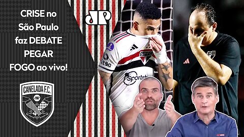 PEGOU FOGO! "TEM QUE TER VERGONHA NA CARA! O São Paulo NÃO..." CRISE no SPFC faz DEBATE FERVER!