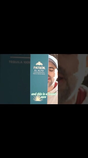 Patrón El Alto #tequila #patron #cigars