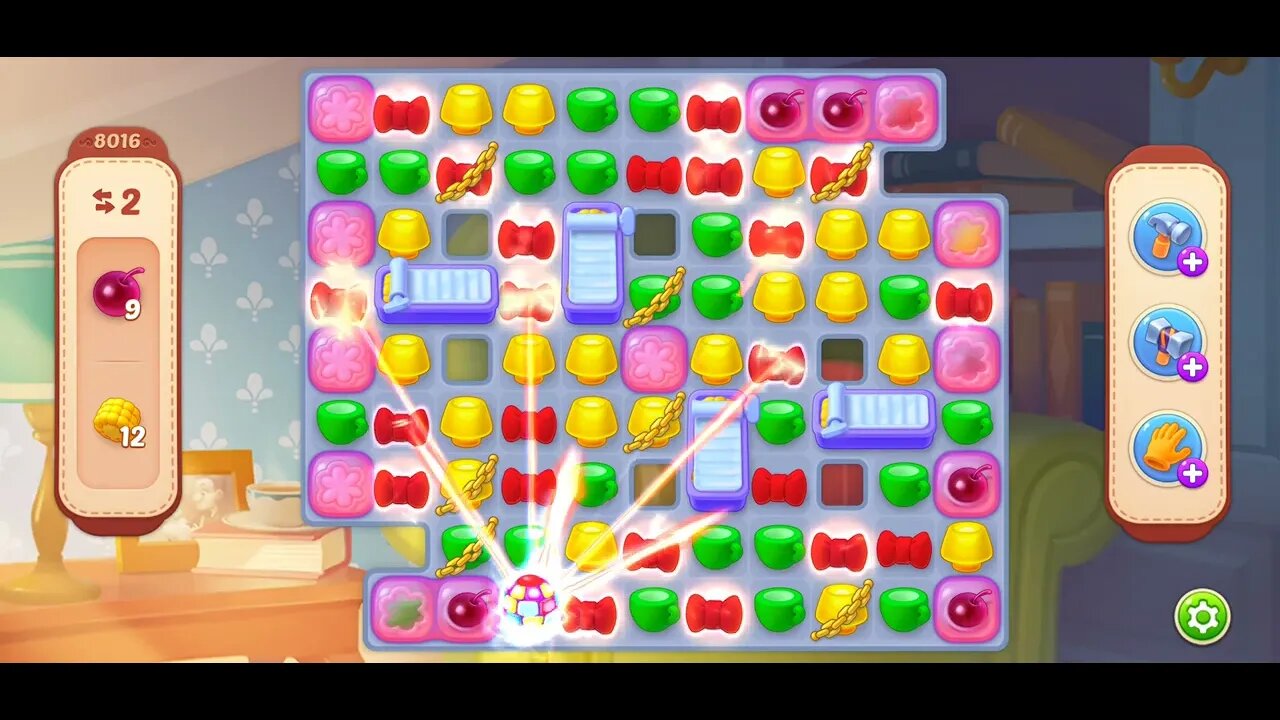 Playrix Homescapes Gameplay Walkthrough Level 8016